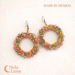 NEW MADE IN MÉXICO beaded earrings